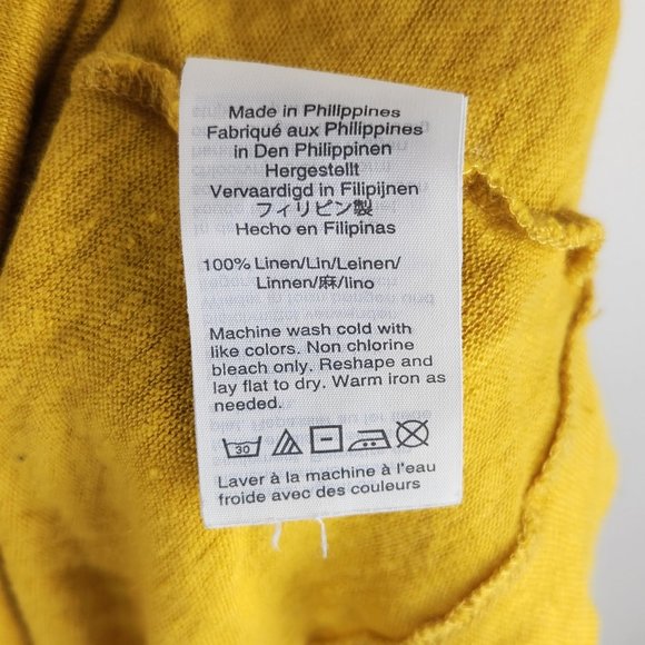 J. Crew 100% Linen V-Neck Pocket Tank sz S - Picture 5 of 6